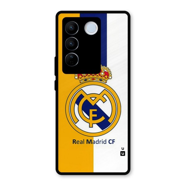 Real Madrid Metal Back Case for Vivo V27