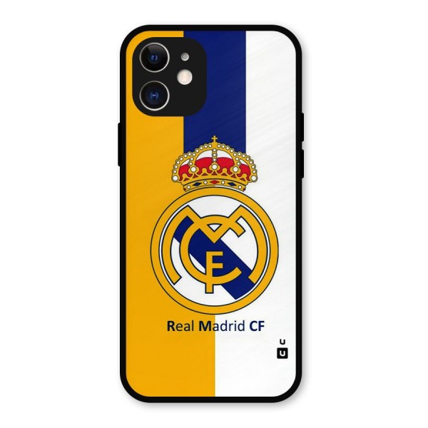 Real Madrid Metal Back Case for iPhone 12