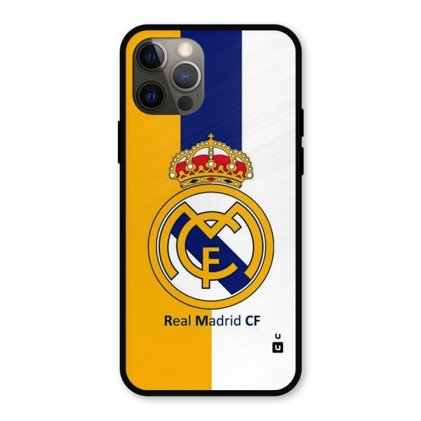 Real Madrid Metal Back Case for iPhone 12 Pro