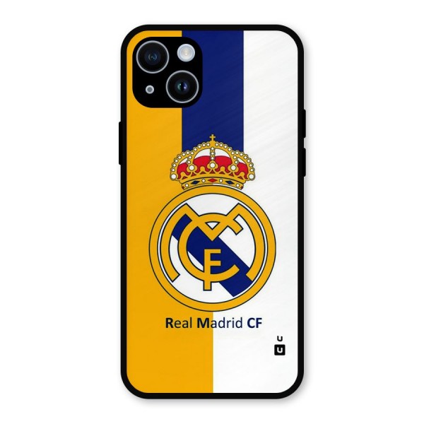 Real Madrid Metal Back Case for iPhone 14