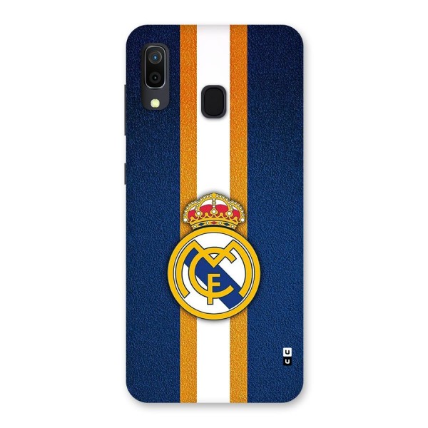 Real Madrid Stripes Back Case for Galaxy A20