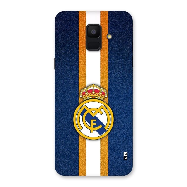 Real Madrid Stripes Back Case for Galaxy A6 (2018)