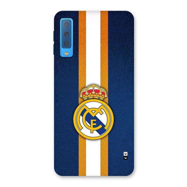 Real Madrid Stripes Back Case for Galaxy A7 (2018)