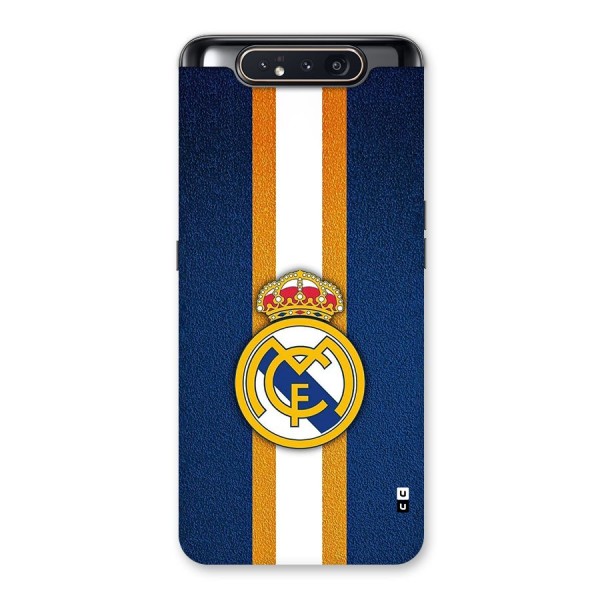 Real Madrid Stripes Back Case for Galaxy A80