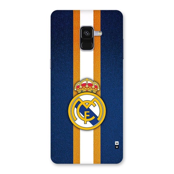 Real Madrid Stripes Back Case for Galaxy A8 Plus