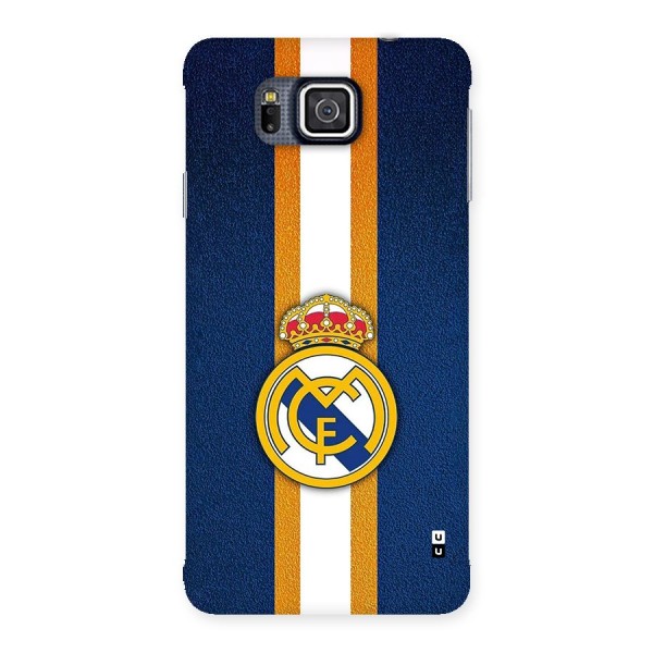 Real Madrid Stripes Back Case for Galaxy Alpha