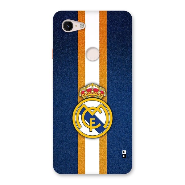 Real Madrid Stripes Back Case for Google Pixel 3 XL