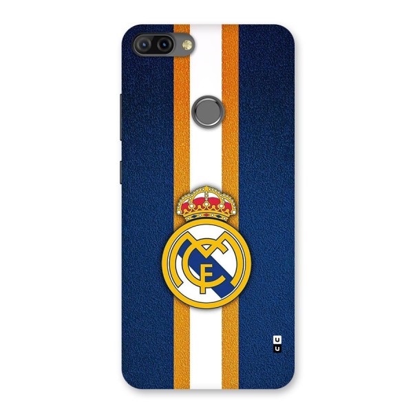 Real Madrid Stripes Back Case for Infinix Hot 6 Pro