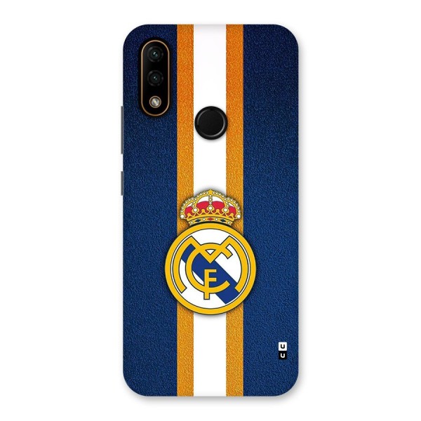 Real Madrid Stripes Back Case for Lenovo A6 Note