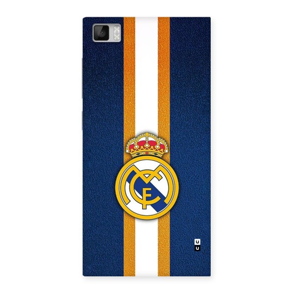 Real Madrid Stripes Back Case for Mi3