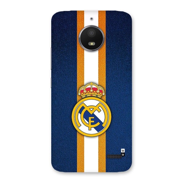 Real Madrid Stripes Back Case for Moto E4