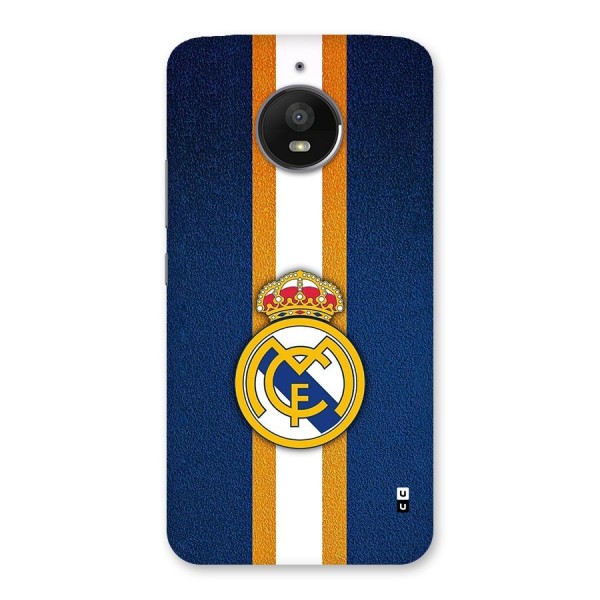 Real Madrid Stripes Back Case for Moto E4 Plus