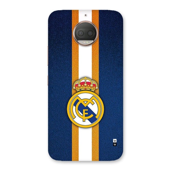 Real Madrid Stripes Back Case for Moto G5s Plus