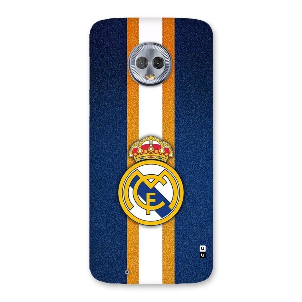 Real Madrid Stripes Back Case for Moto G6