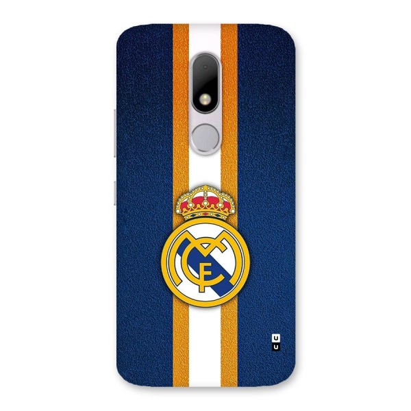 Real Madrid Stripes Back Case for Moto M