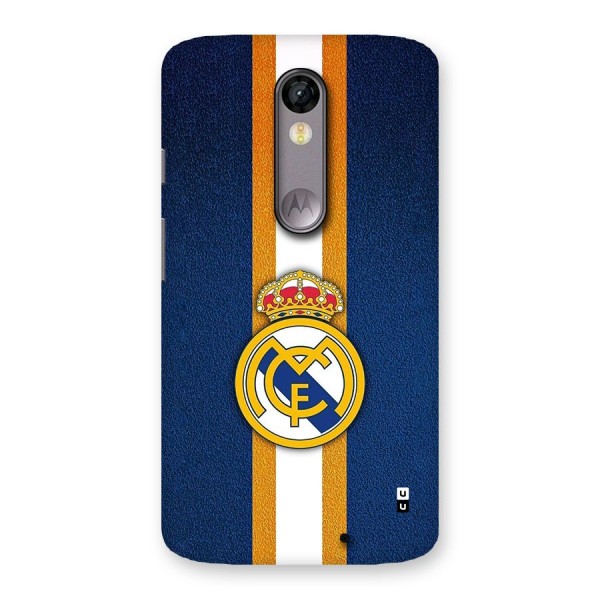 Real Madrid Stripes Back Case for Moto X Force