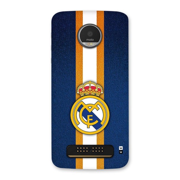 Real Madrid Stripes Back Case for Moto Z Play