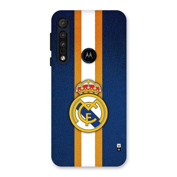 Real Madrid Stripes Back Case for Motorola One Macro