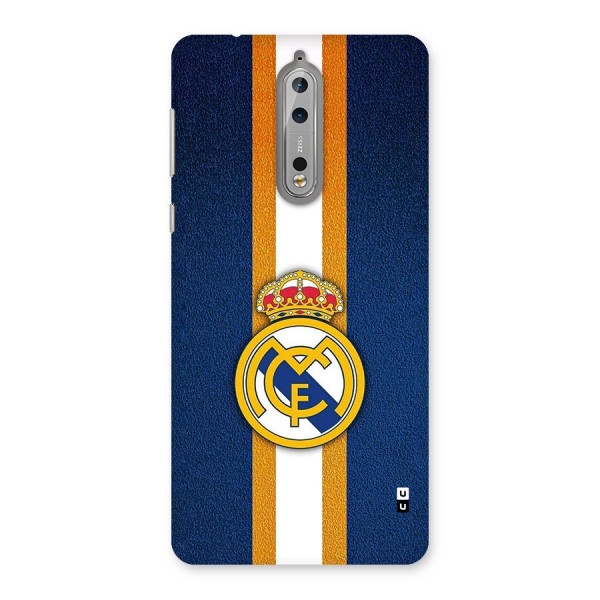 Real Madrid Stripes Back Case for Nokia 8