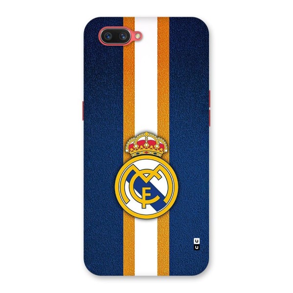 Real Madrid Stripes Back Case for Oppo A3s