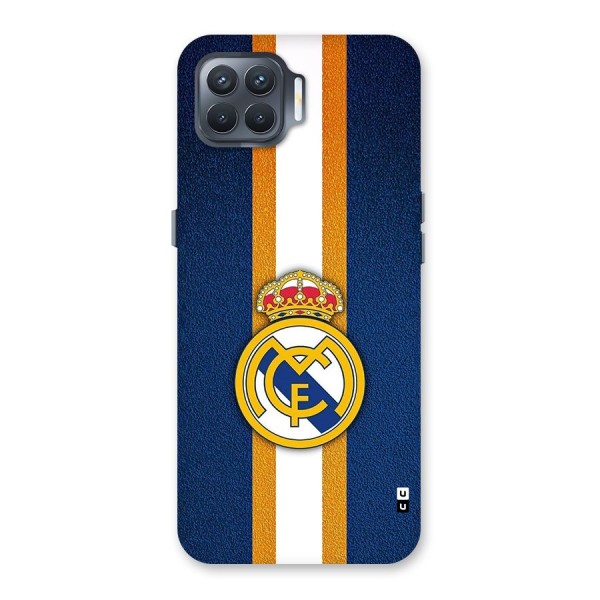 Real Madrid Stripes Back Case for Oppo F17 Pro