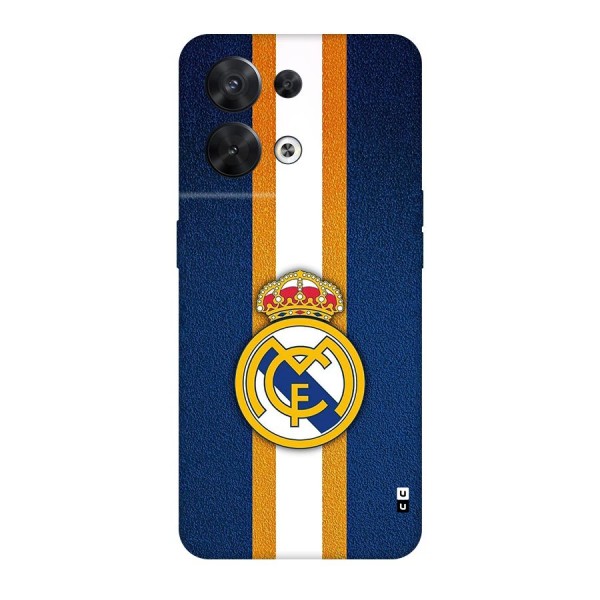 Real Madrid Stripes Back Case for Oppo Reno8 5G