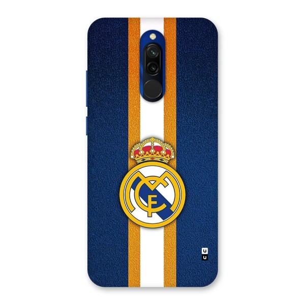 Real Madrid Stripes Back Case for Redmi 8