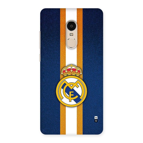 Real Madrid Stripes Back Case for Redmi Note 4