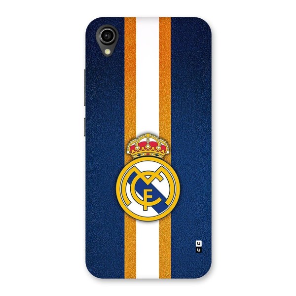 Real Madrid Stripes Back Case for Vivo Y91i