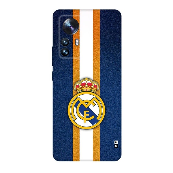 Real Madrid Stripes Back Case for Xiaomi 12 Pro