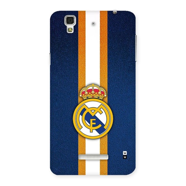 Real Madrid Stripes Back Case for YU Yureka Plus