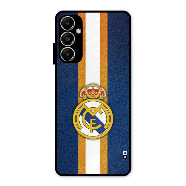 Real Madrid Stripes Metal Back Case for Galaxy A05s