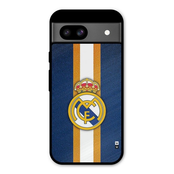 Real Madrid Stripes Metal Back Case for Google Pixel 8a