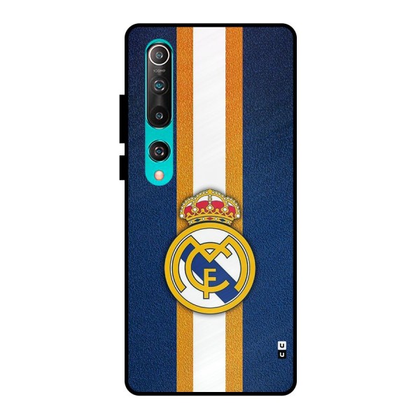 Real Madrid Stripes Metal Back Case for Mi 10