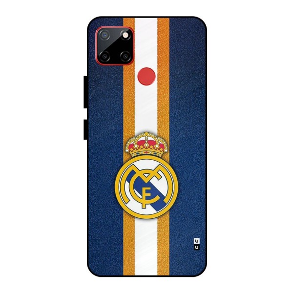 Real Madrid Stripes Metal Back Case for Realme C12