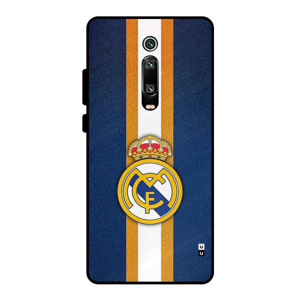 Real Madrid Stripes Metal Back Case for Redmi K20 Pro