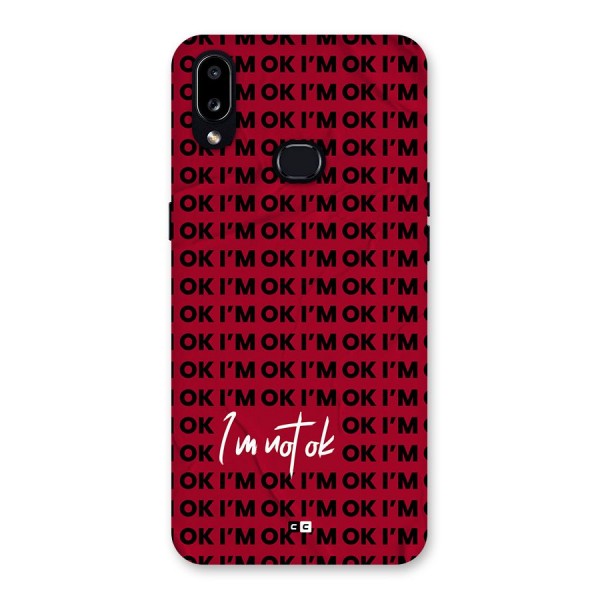 Really Not Ok Back Case for Galaxy A10s