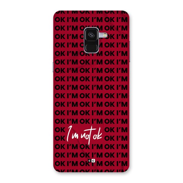 Really Not Ok Back Case for Galaxy A8 Plus