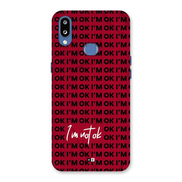 Really Not Ok Back Case for Galaxy M01s