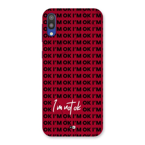 Really Not Ok Back Case for Galaxy M10