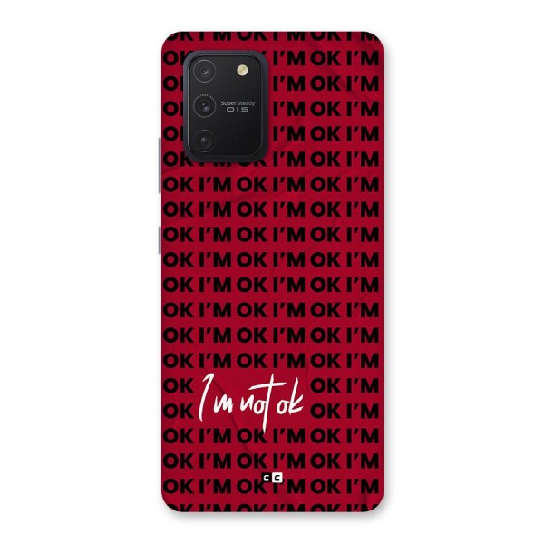 Really Not Ok Back Case for Galaxy S10 Lite