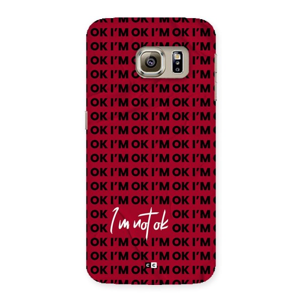 Really Not Ok Back Case for Galaxy S6 Edge Plus