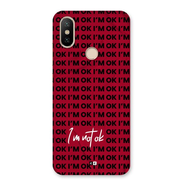 Really Not Ok Back Case for Mi A2