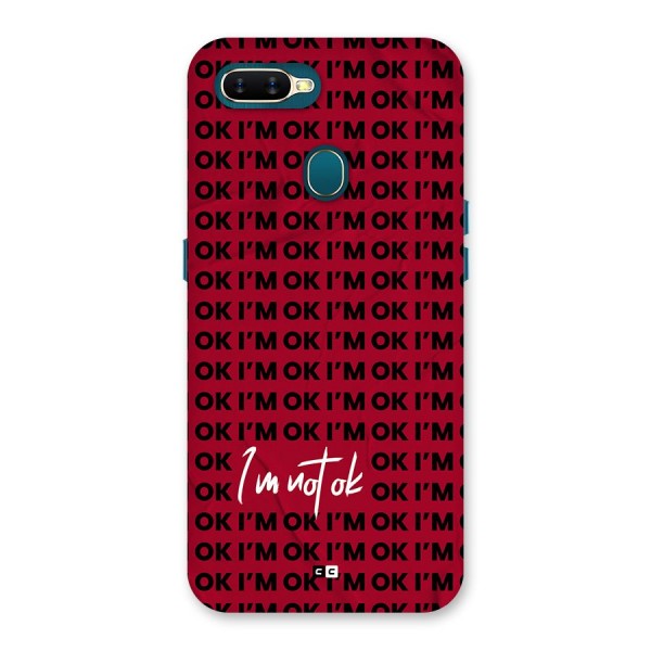 Really Not Ok Back Case for Oppo A11k