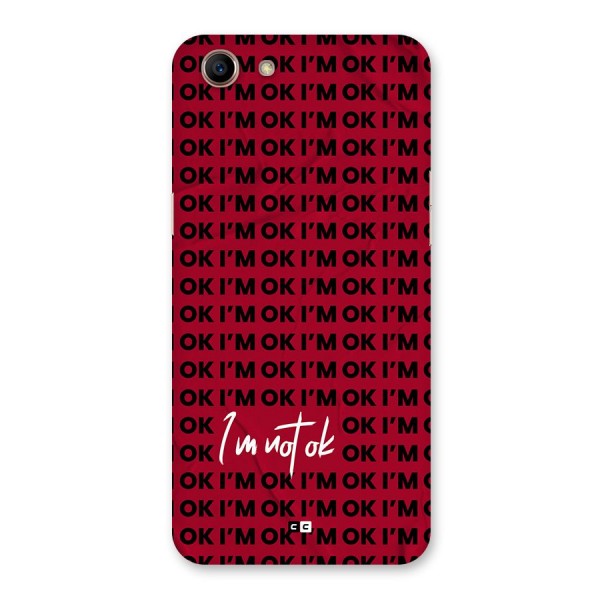 Really Not Ok Back Case for Oppo A83 (2018)