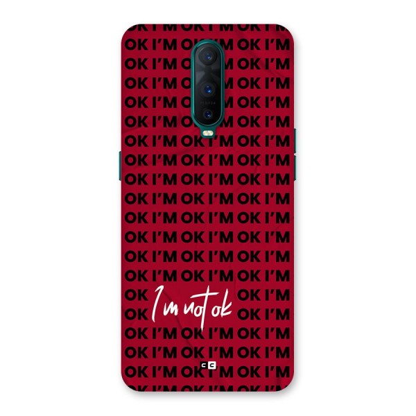 Really Not Ok Back Case for Oppo R17 Pro