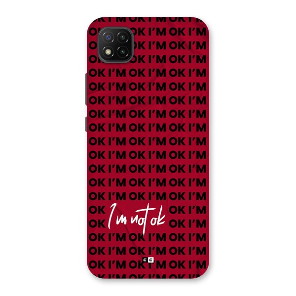 Really Not Ok Back Case for Poco C3