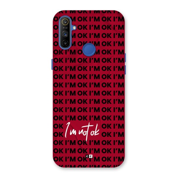 Really Not Ok Back Case for Realme Narzo 10A