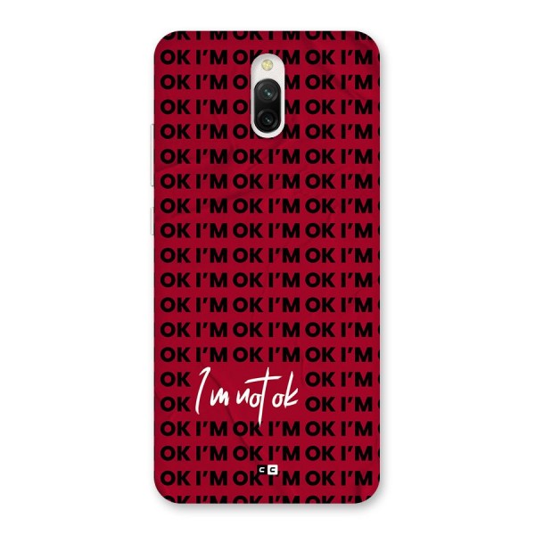 Really Not Ok Back Case for Redmi 8A Dual