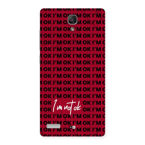 Really Not Ok Back Case for Redmi Note